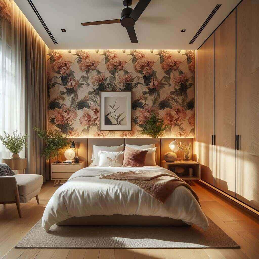 Wall decor Dubai bedroom 