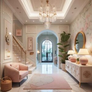 Entryway in Dubai home 