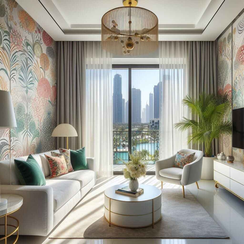 curtains in Dubai room 