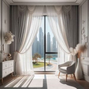 luxury Curtains Dubai sheer drapes