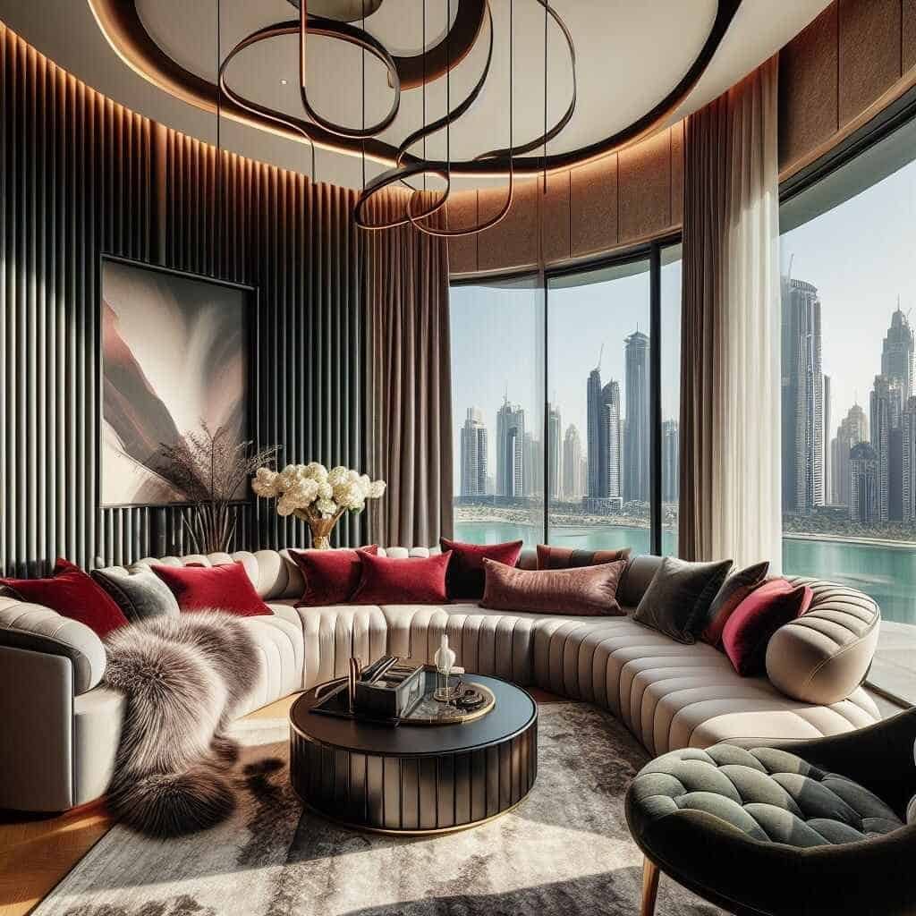 Furniture in Dubai home