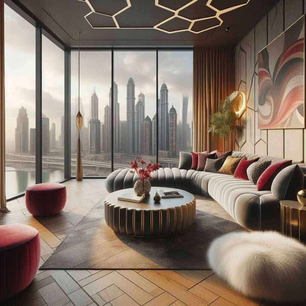 Furniture in Dubai home