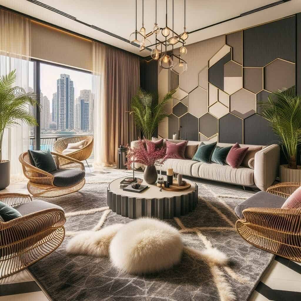 Furniture in Dubai home