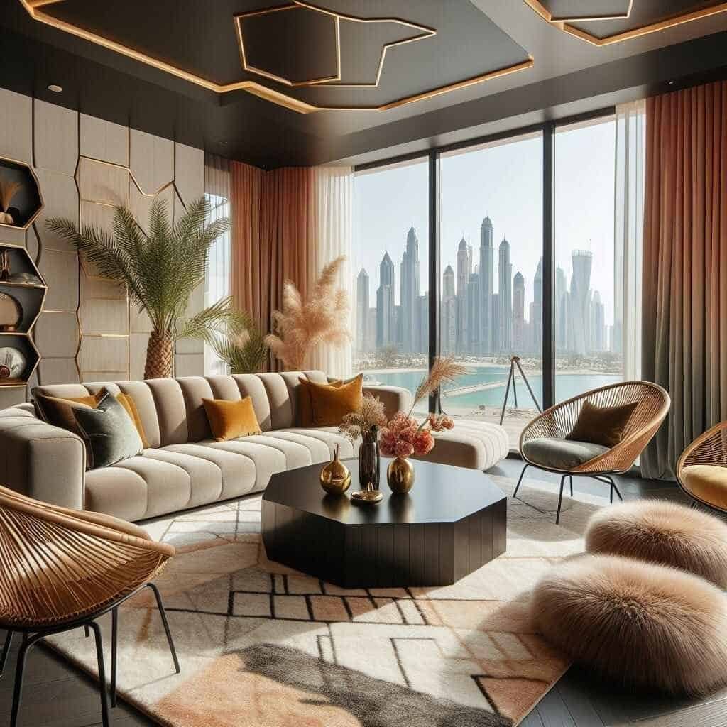 Furniture in Dubai home