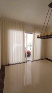 Motorized curtains for living room Dubai