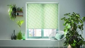 roller blinds green