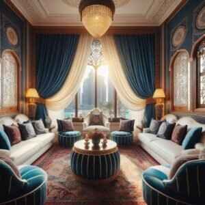 modern arabic majlis seating