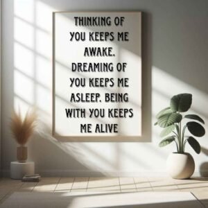 Inspirational quotes in home decor