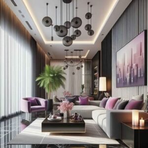vertical blinds for living room Dubai