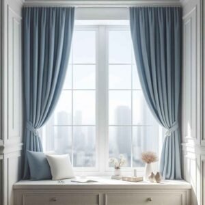 windowsill curtains in Dubai