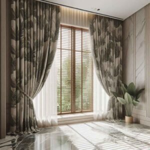 autumn inspired window treatments