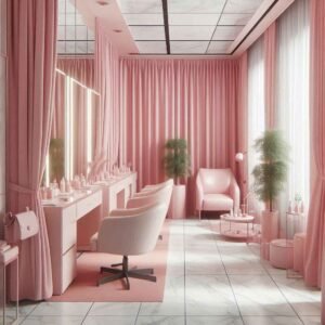 cubicle curtains for beauty salon