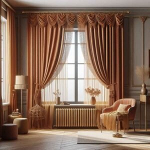 autumn inspired window treatments