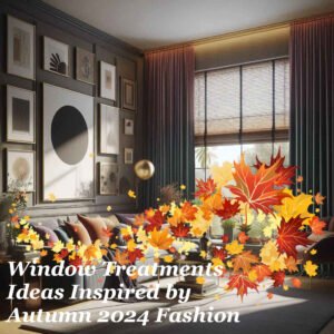 Window Treatments Ideas Inspired by Autumn 2024 Fashion