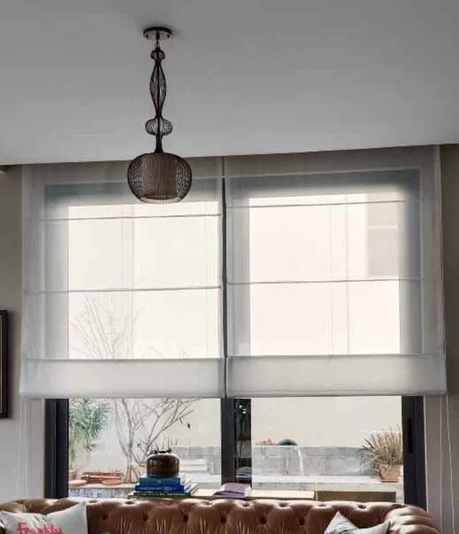 Roller-blinds-Dubai-living-room