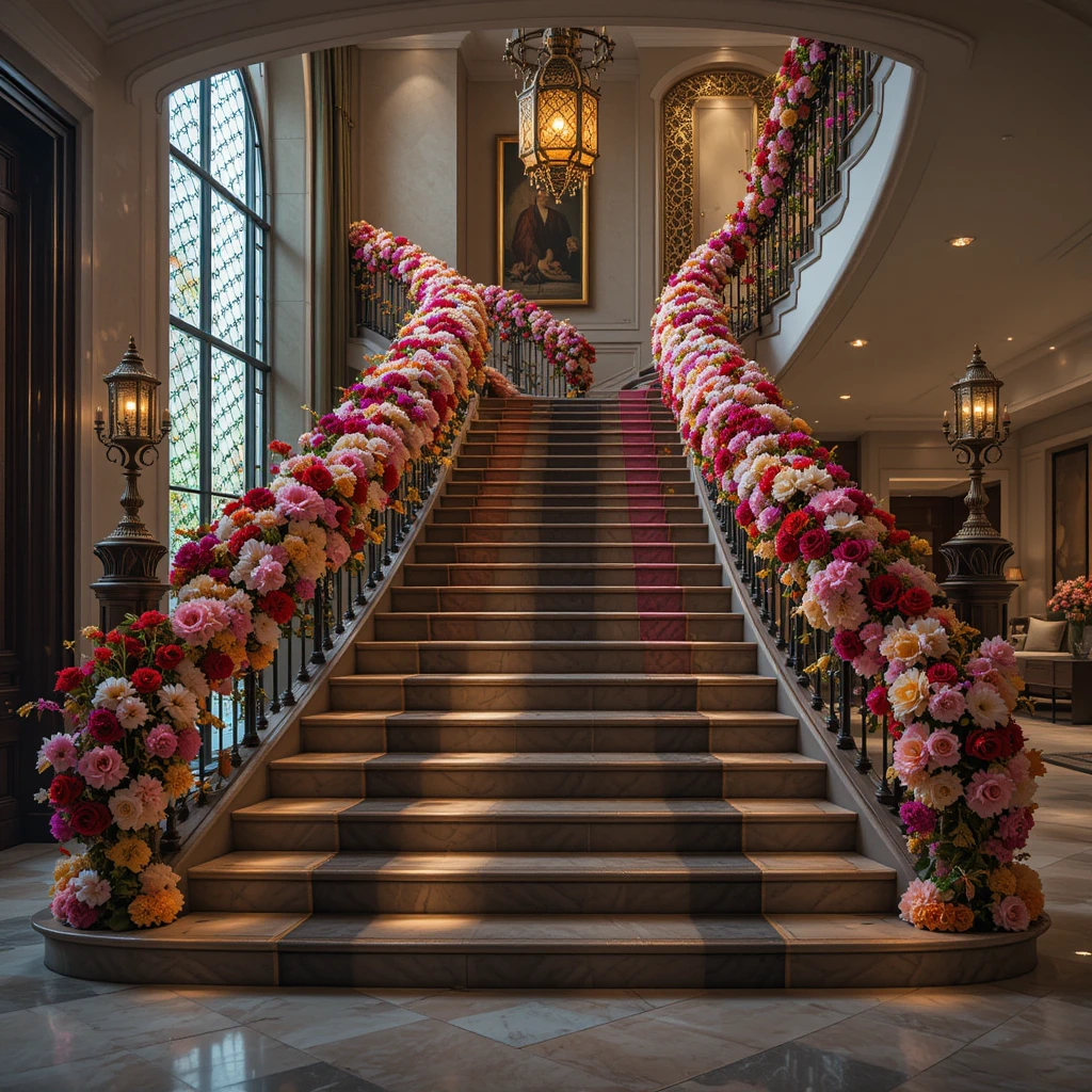 eid decoratins garland flowers