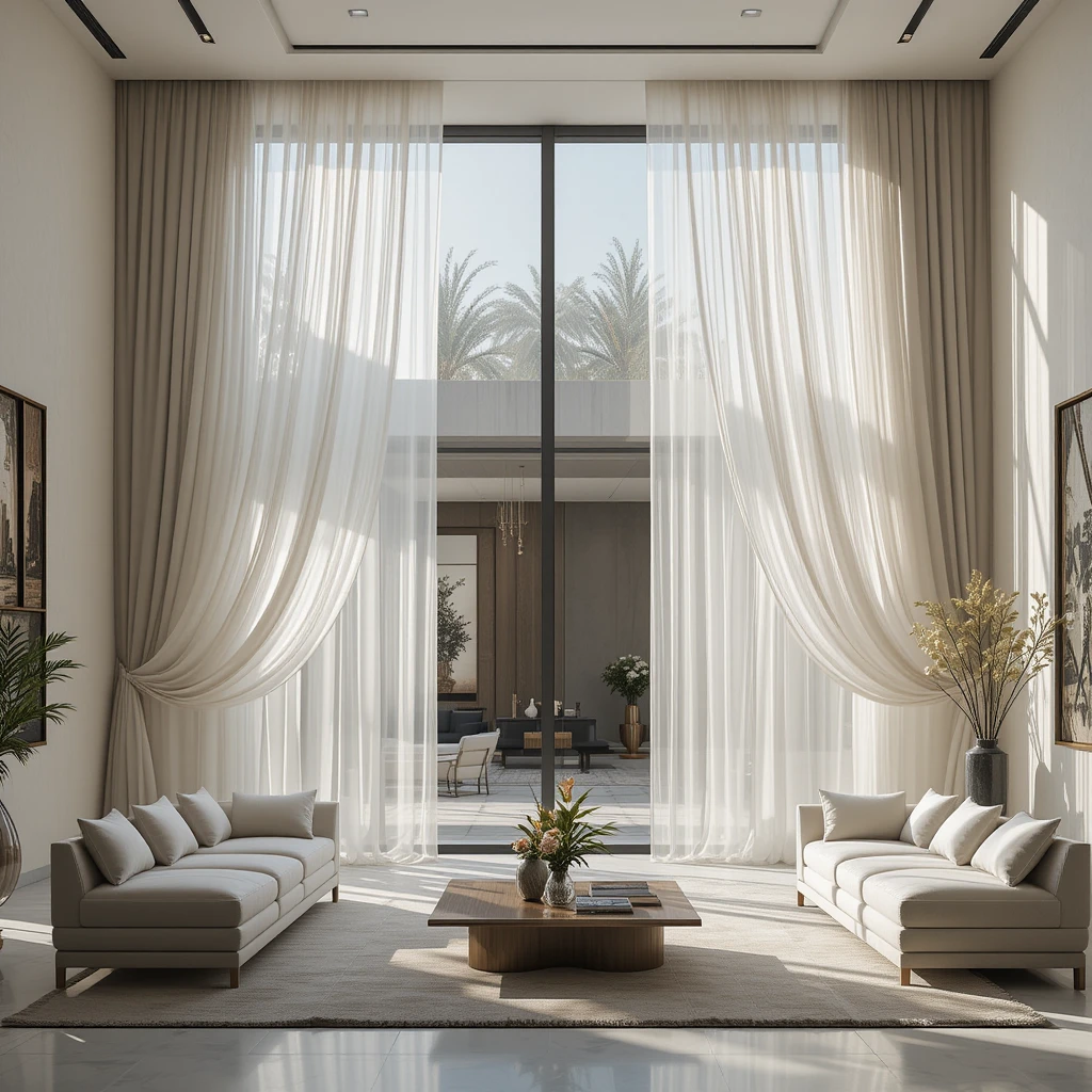 luxury Curtains Dubai sheer drapes